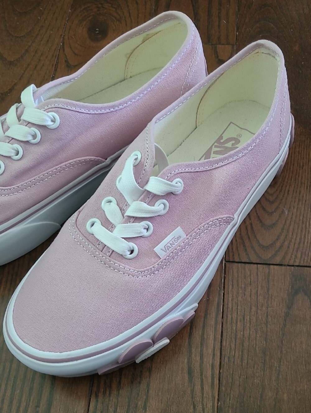 New Vans Stackform Keepsake Lilac Flower Canvas Platform Low-Top Sneaker S 7.5 - Picture 9 of 11